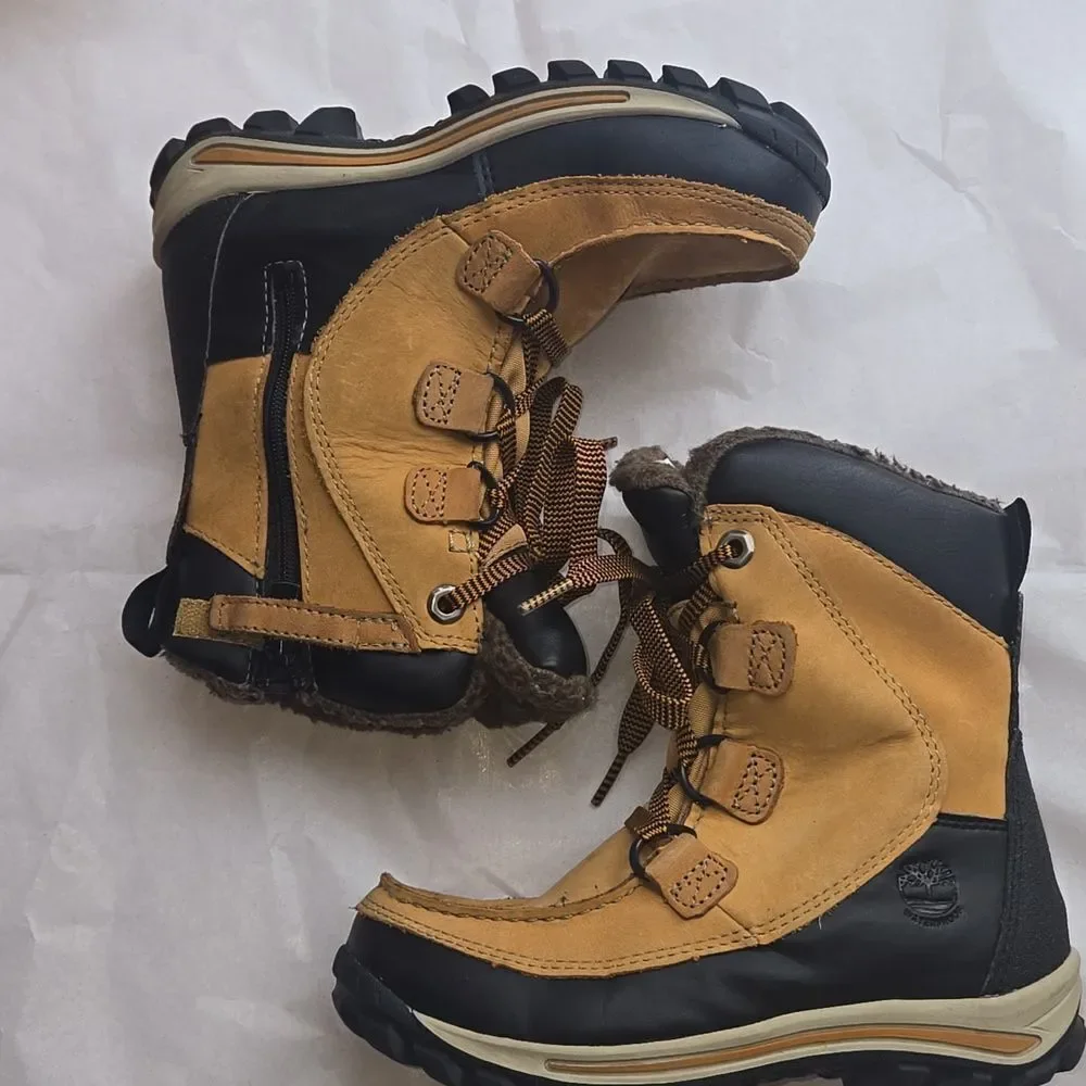 Timberland Youth Boys' Chillberg Waterproof Winter Boot, Size 1